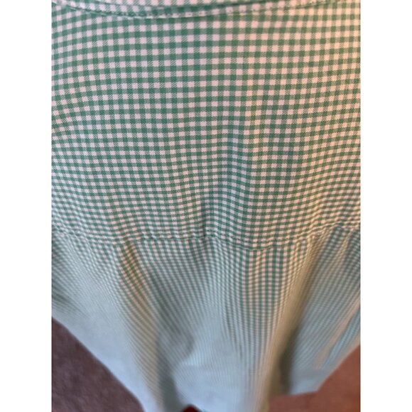 Gingham Embroidered Button Down Shirt XL Uncommon Thread J Jill Women’s Cotton - Picture 13 of 13